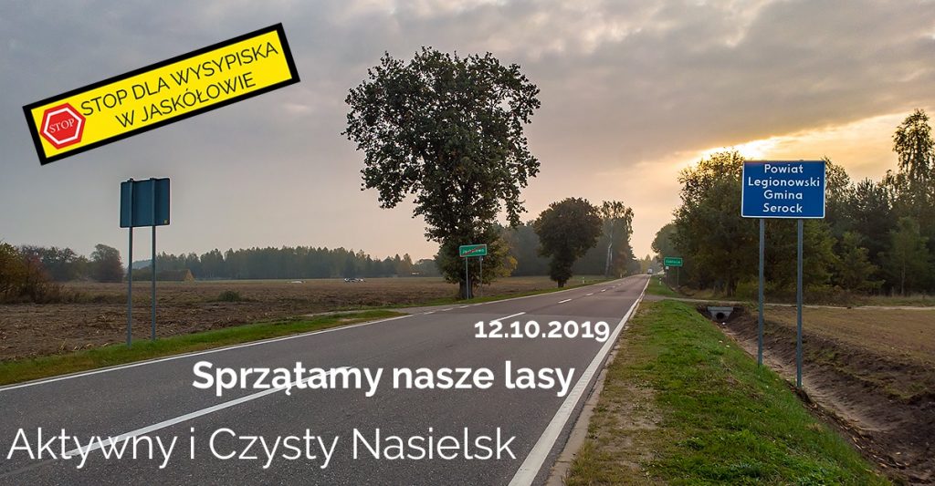 Akcja sprzątania w gminie Nasielsk i Serock