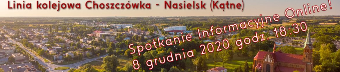 Konsultacje Społeczne Nasielsk linia kolejowa Choszczówka - Nasielsk