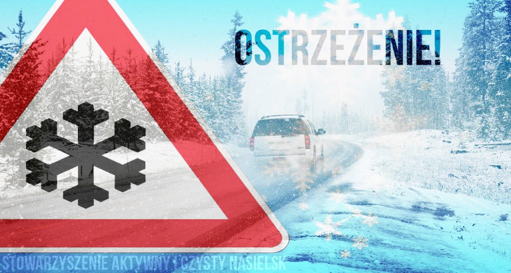 Ostrzeżenie! Złe warunki atmosferyczne w gminie Nasielsk