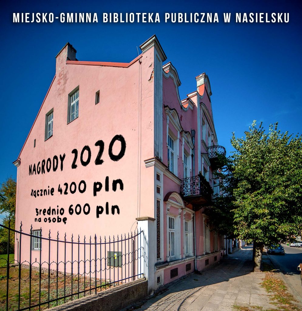 Miejsko-Gminna Biblioteka Publiczna w Nasielsku - nagrody 2020