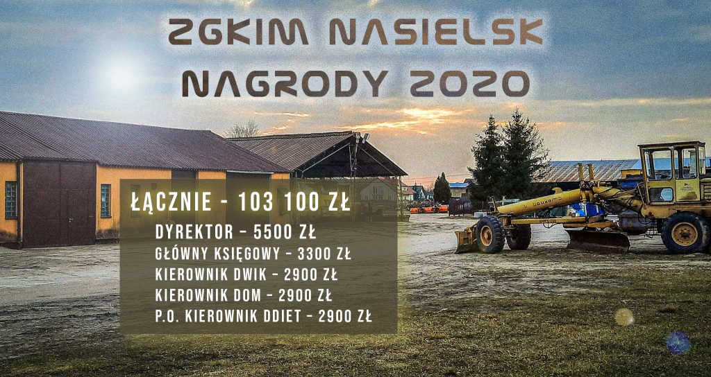 ZGKiM Nasielsk i nagrody 2020