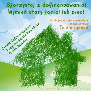 Dofinansowanie do wymiany kotłów - Gmina Nasielsk